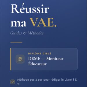 DEME — Diplôme d'État de Moniteur Éducateur