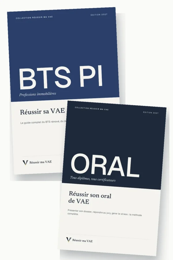 Pack VAE BTS PI : guide du diplôme et guide de l’oral