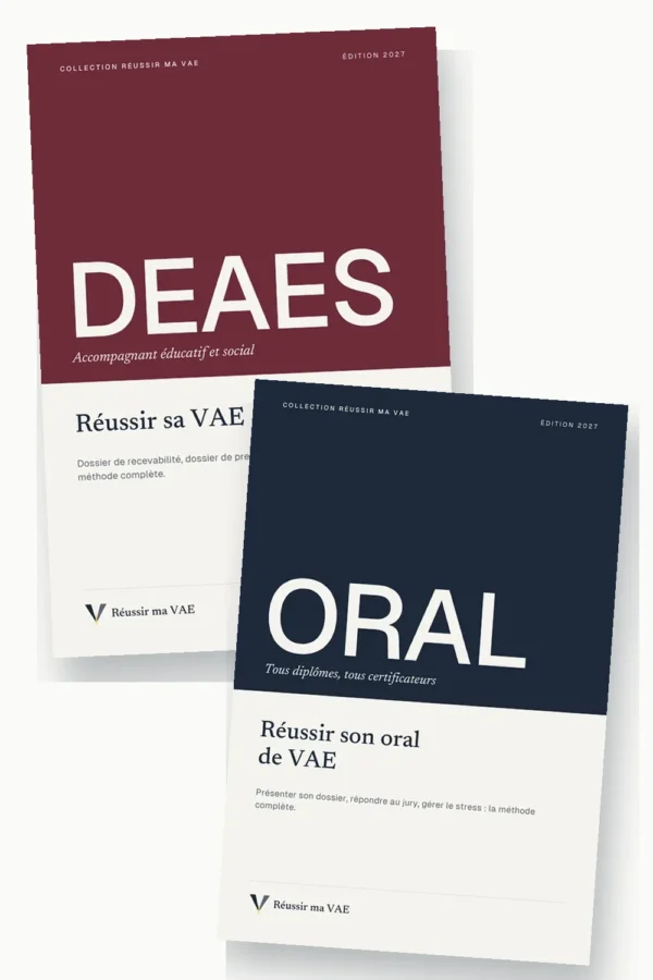 Pack VAE DEAES : guide du diplôme et guide de l’oral