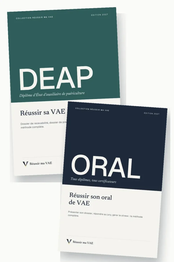 Pack VAE DEAP : guide du diplôme et guide de l’oral