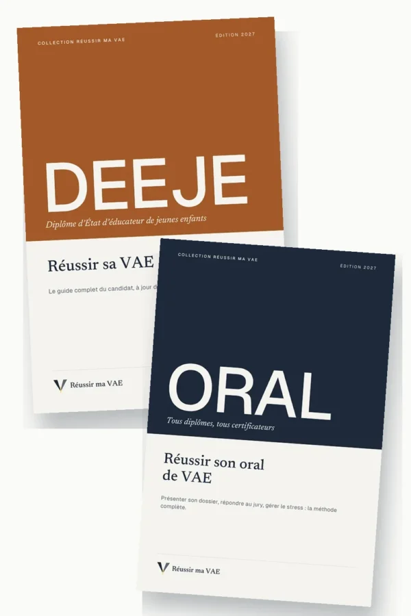 Pack VAE DEEJE : guide du diplôme et guide de l’oral